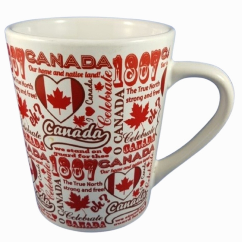 Celebrate Canada Mug Royal Norfolk Coffee Cup (12 Fl.oz)